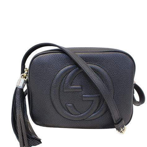 black gucci small bag|Gucci mini black crossbody bag.